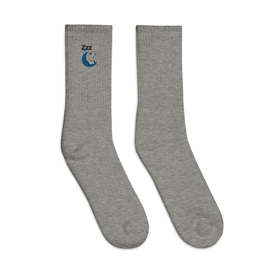 Dreamy Cresent Moon Catnap Crew Socks product image (4)
