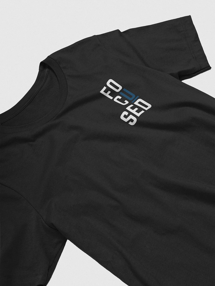 FOCUSED Block T-shirt (BLACK) product image (3)