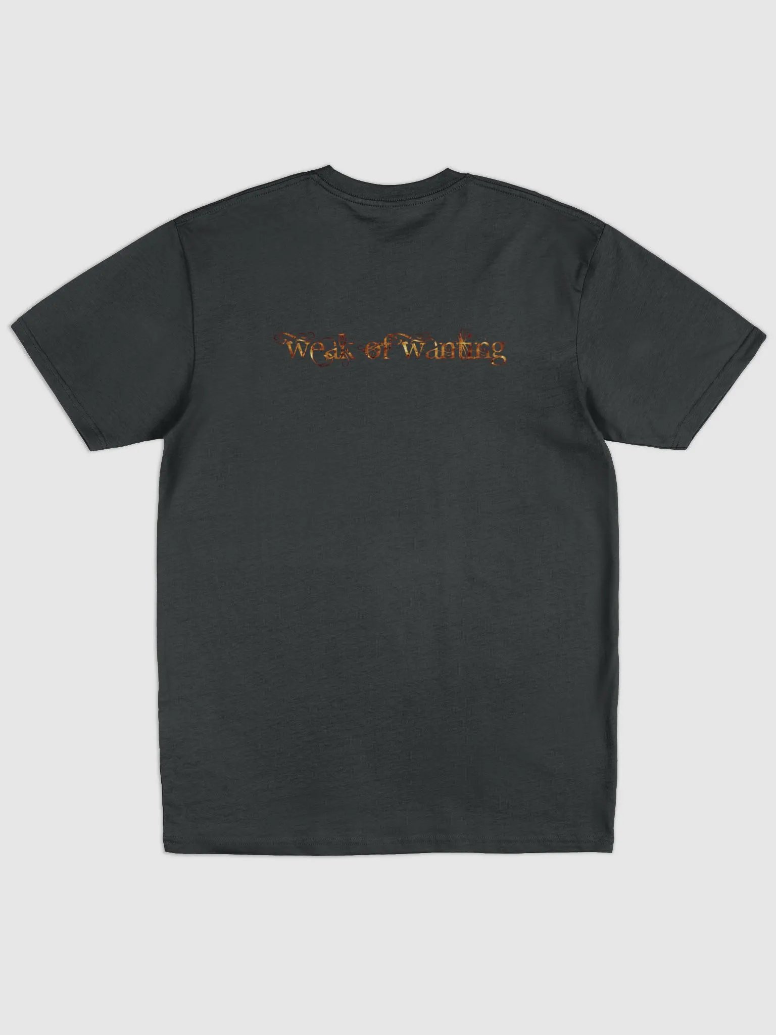 Weak Of Wanting 'Honesty' T-Shirt (Front & Back Print ) product image (2)
