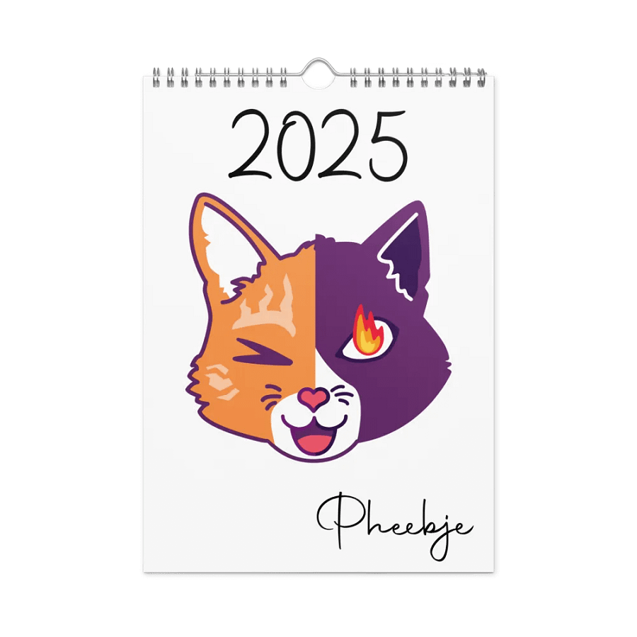 Feline Fusion 2025 Calendar product image (1)
