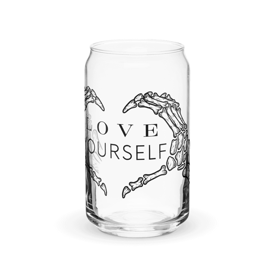 Love Yourself Skelly - Can-Shaped Glassware product image (7)