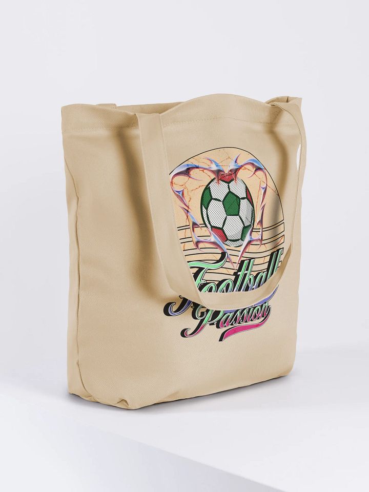 Passion Football Soccer Love Tote Bag product image (4)