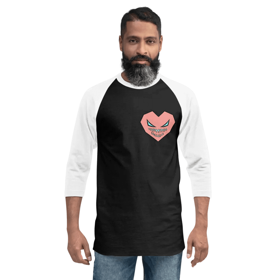 Happy Heart Raglan Shirt product image (6)