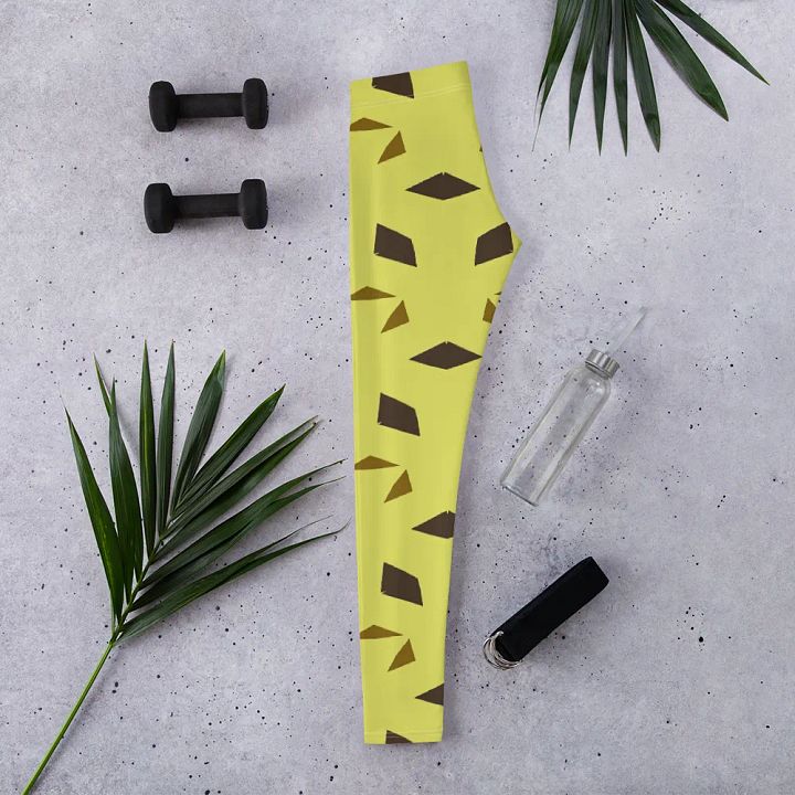 Symmetric Chic: Custom All-Over Print Leggings product image (2)