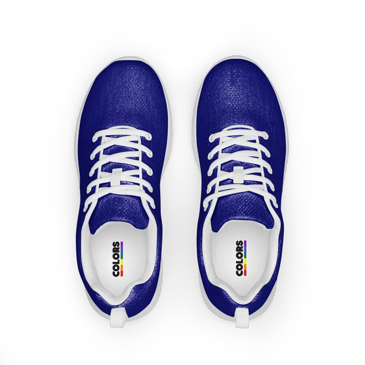 Women's Navy Blue Athletic Shoes Lace-up Sneakers product image (1)