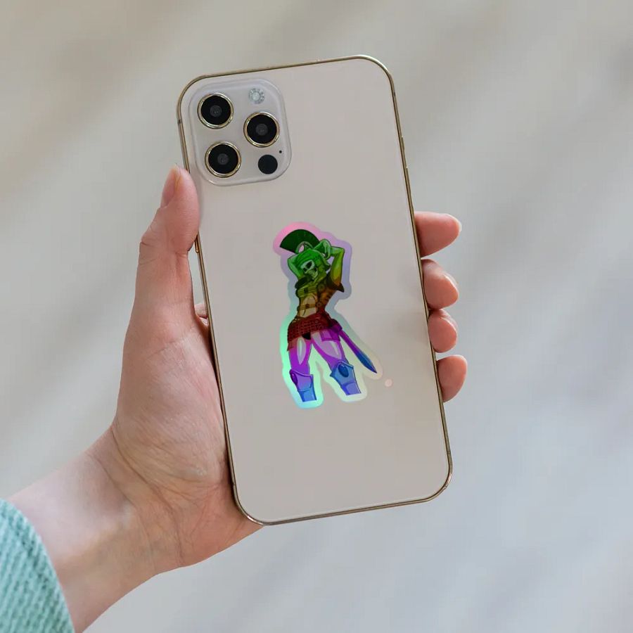 Centurion Waifu Holographic Sticker product image (6)