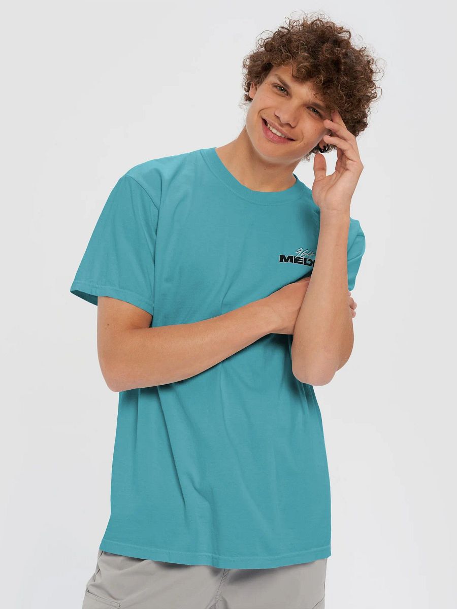 964 Media Tee - Lagoon Blue product image (7)