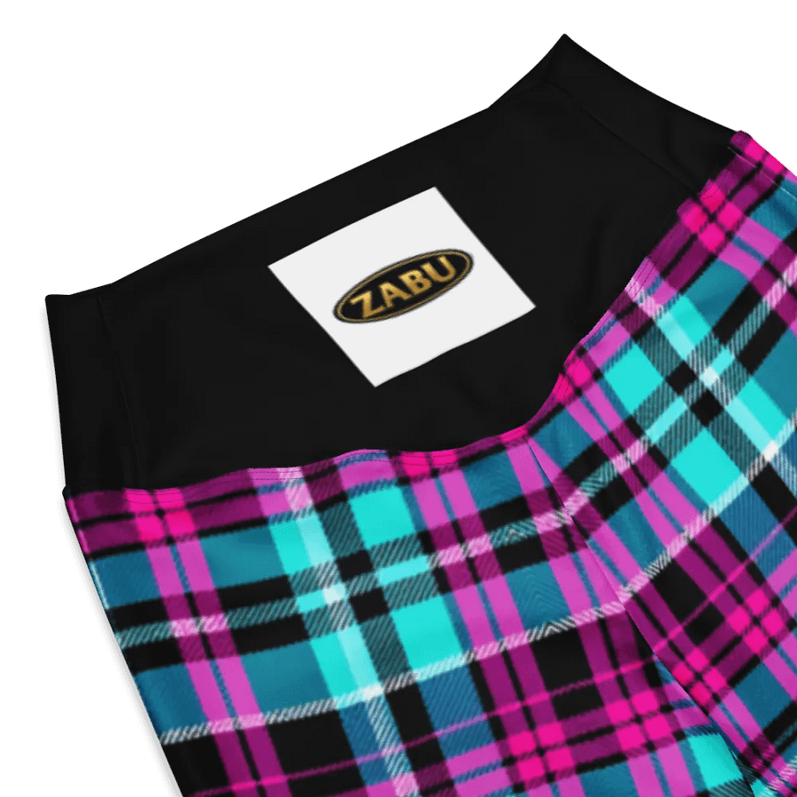 Plaid Dream Flare Leggings product image (8)
