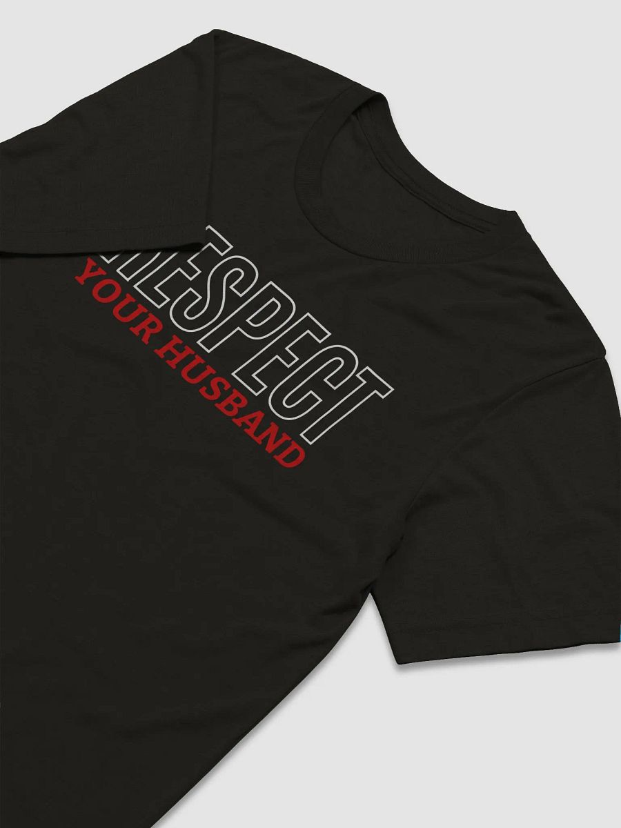 Respect Your Husband - Wife's Couple Shirt (Black, Navy) product image (2)