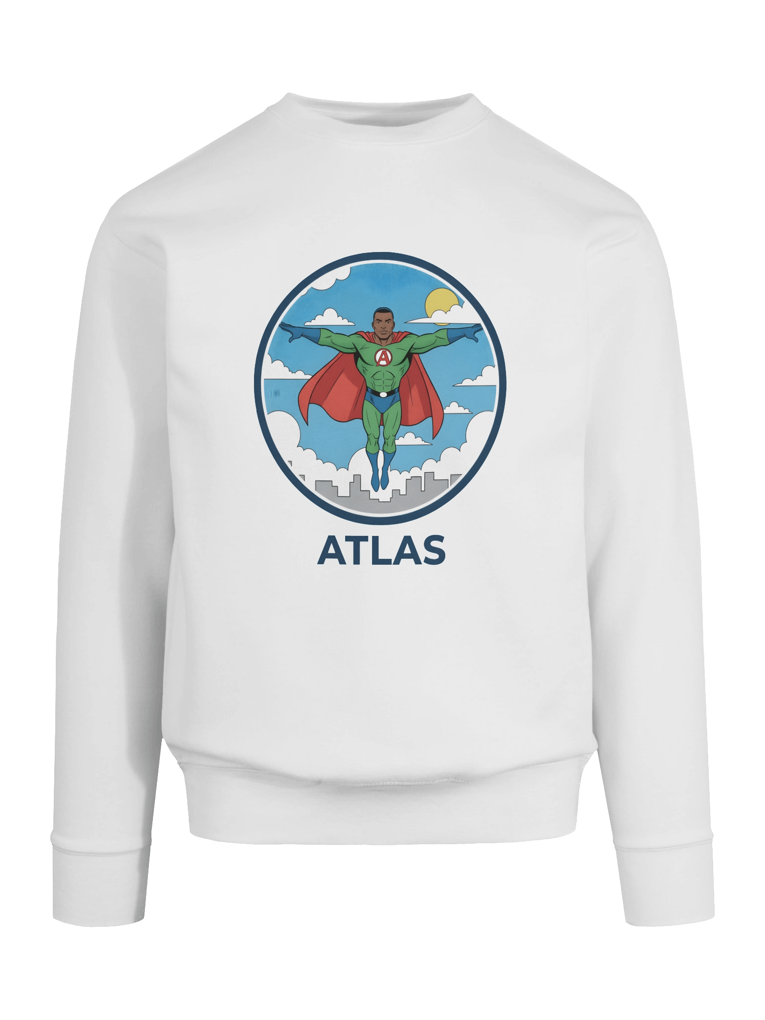 Comic Hero Atlas Sweatshirt product image (9)
