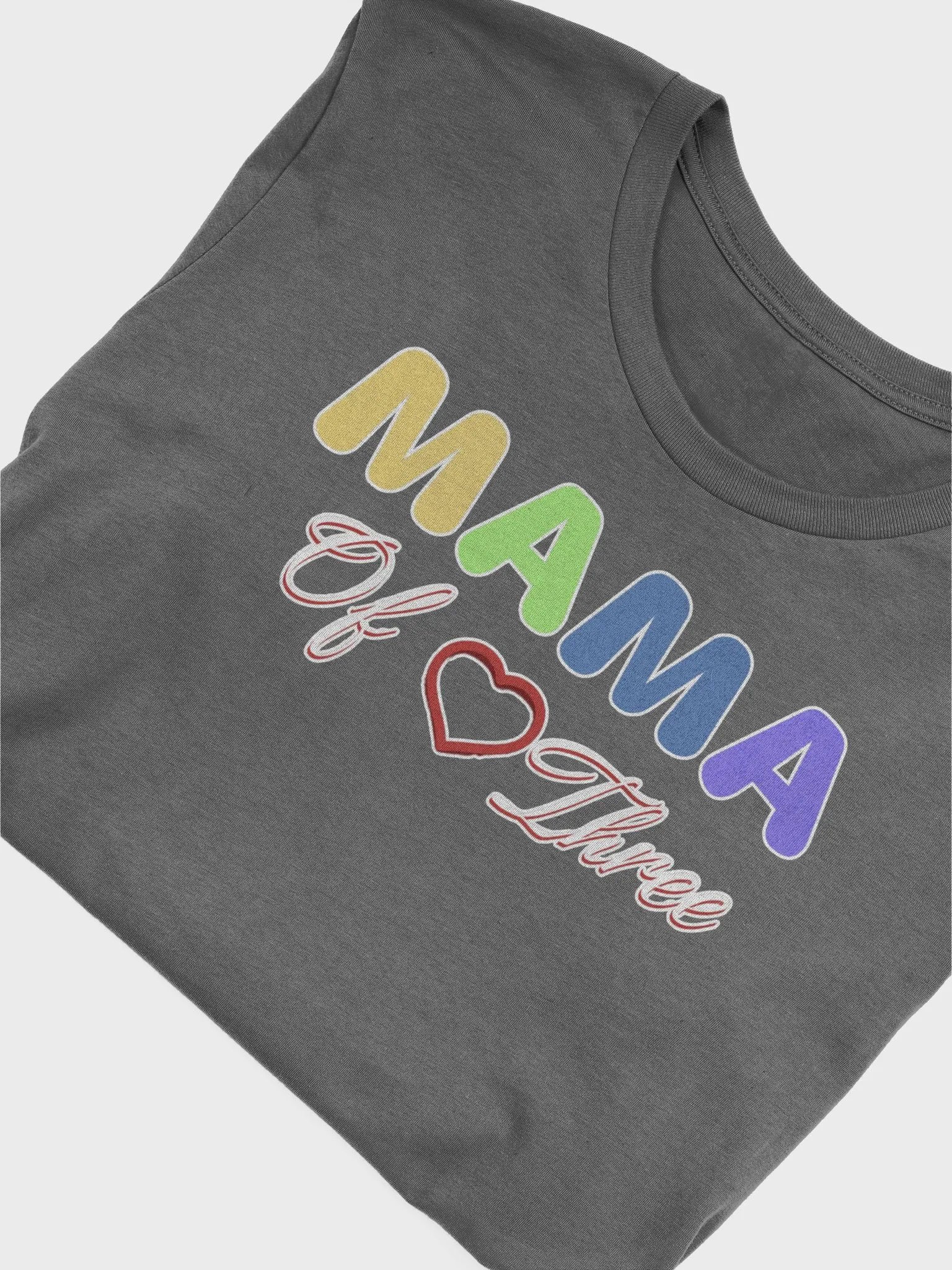 Mama of Three - Loving Family Design T-shirt product image (13)