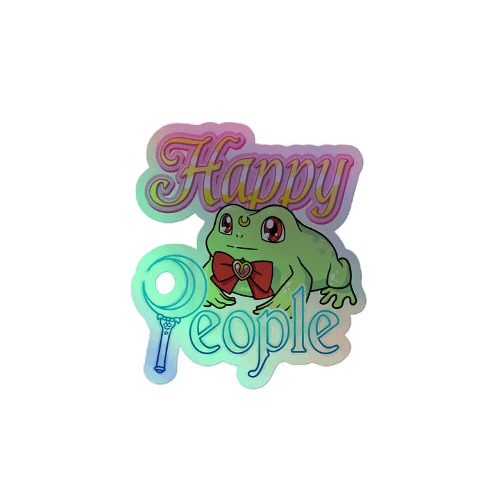 'Sailor Froggo' Holographic Sticker product image (2)