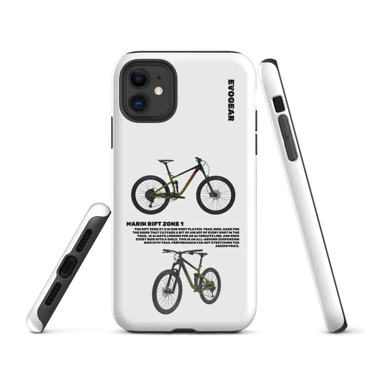 White Marin Rift Zone 1 iPhone Case product image (1)