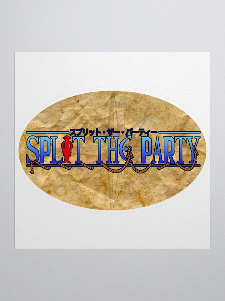 Splitty D. Party - Kiss Cut Parody Logo product image (1)