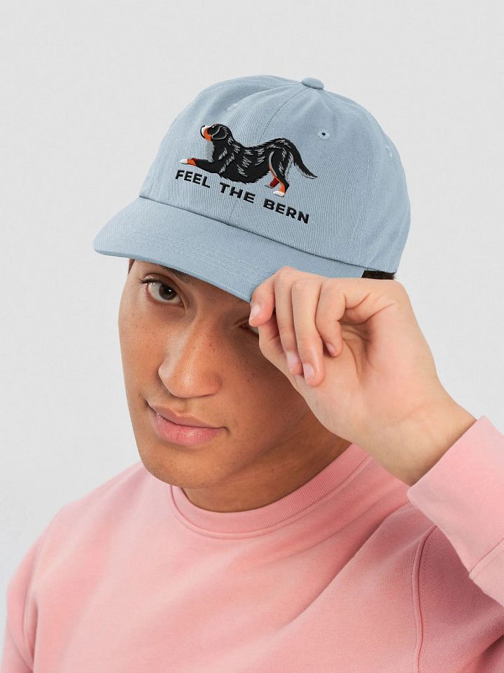 Feel the Bern Classic Dad Hat(Embroidered) of a Bernese Mountain Dog product image (18)