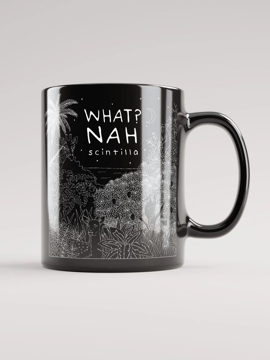 Scintilla Mug - Black with Line Art product image (6)