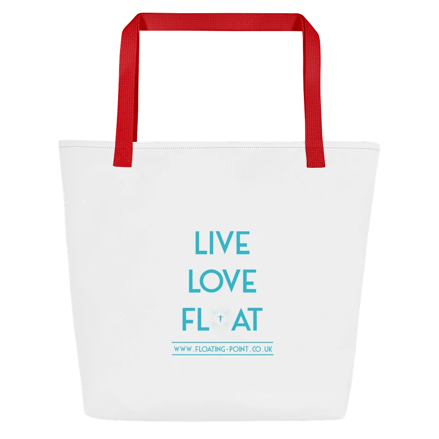 Live Love Float - Tote (Red Handle) product image (1)