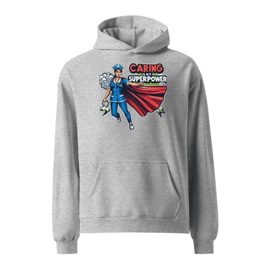 Caring Superhero Nurse Hoodie product image (4)