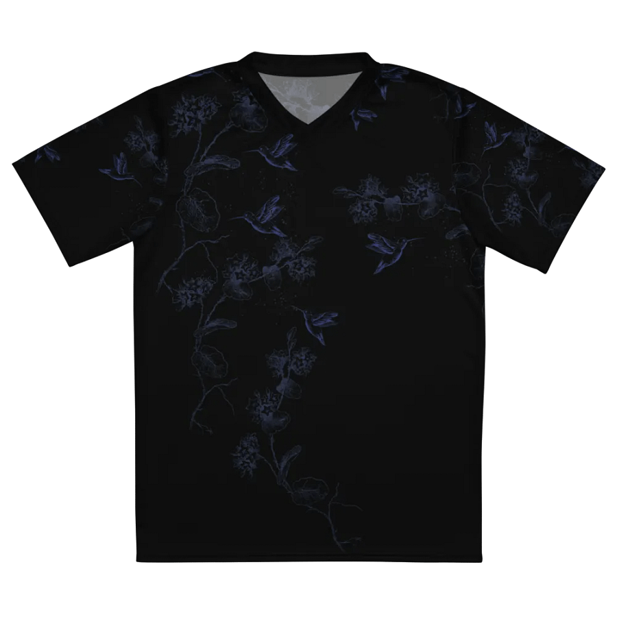T shirt all over print hummingbird design product image (2)