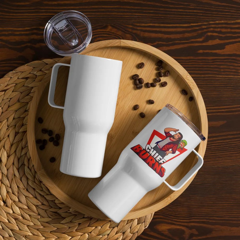 Chief Burns Travel Mug w/ Handle product image (12)