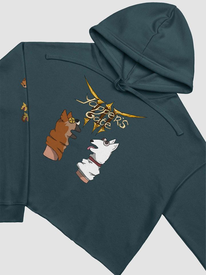 Yapper's Gate Sock Puppets Cropped Hoodie product image (1)