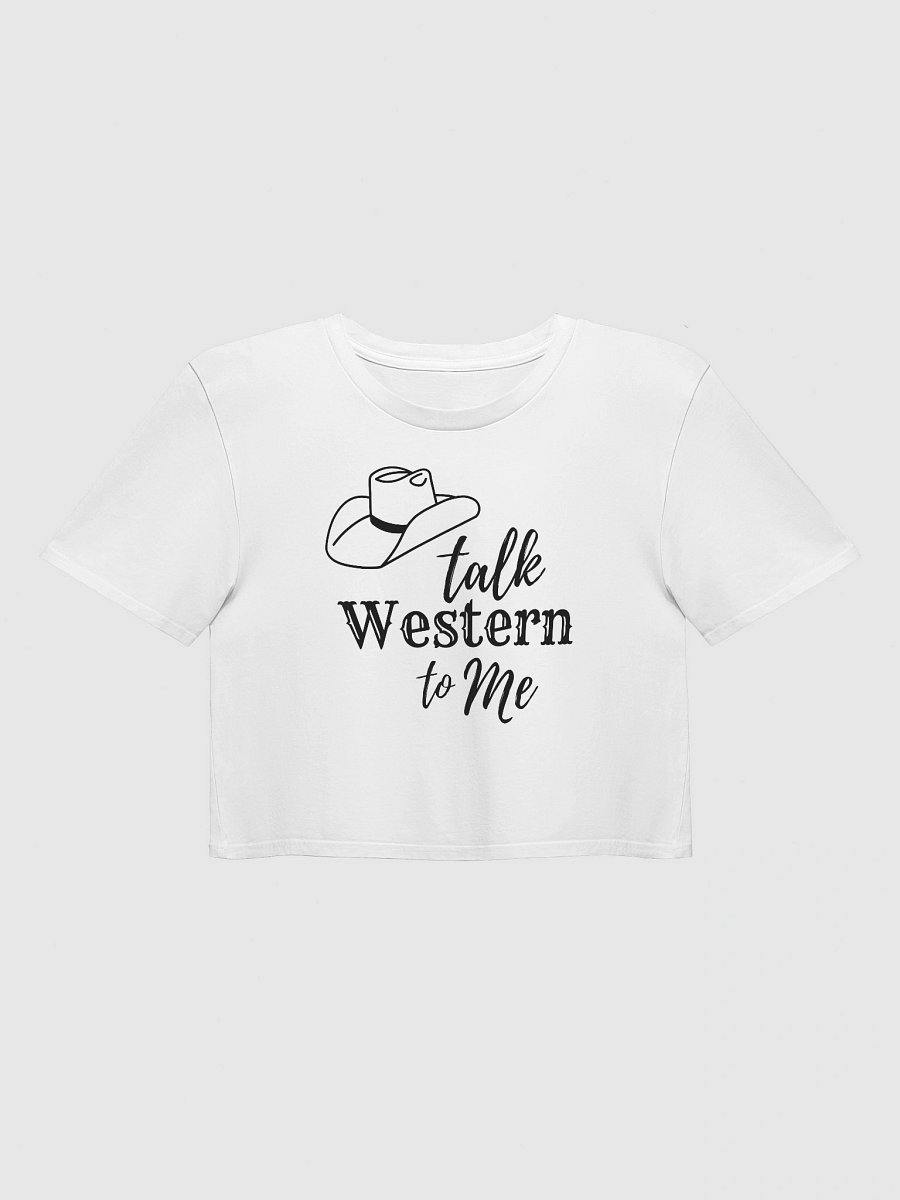 Talk Western to Me Crop Top product image (1)