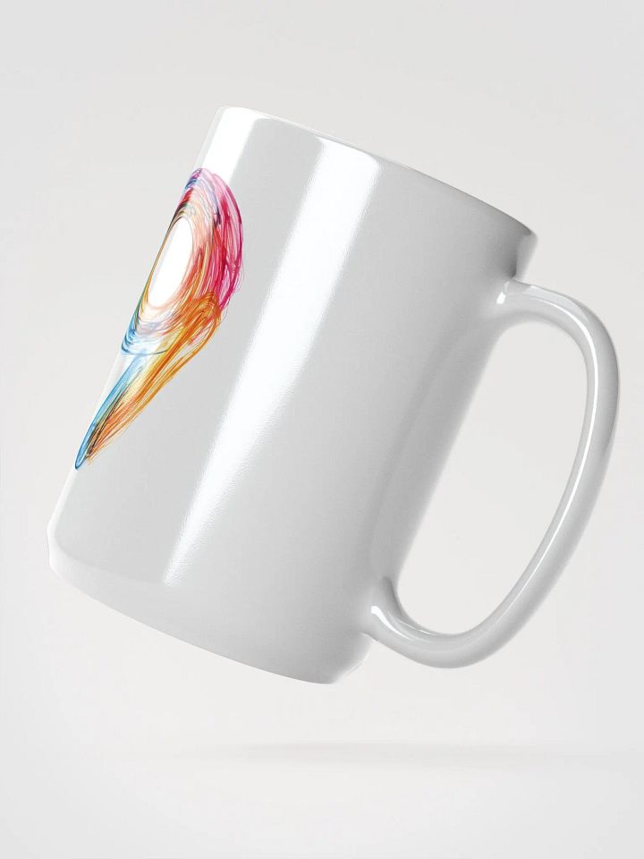 Vibrant Number 9 White Glossy Mug product image (2)