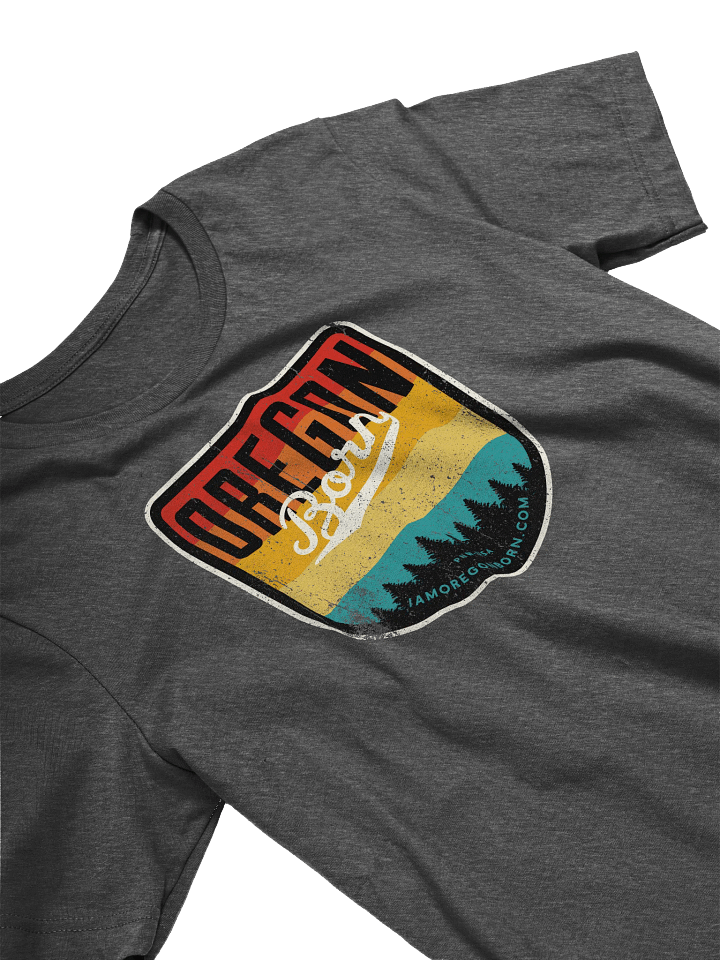 Oregon Born Vintage Shield T-Shirt product image (2)