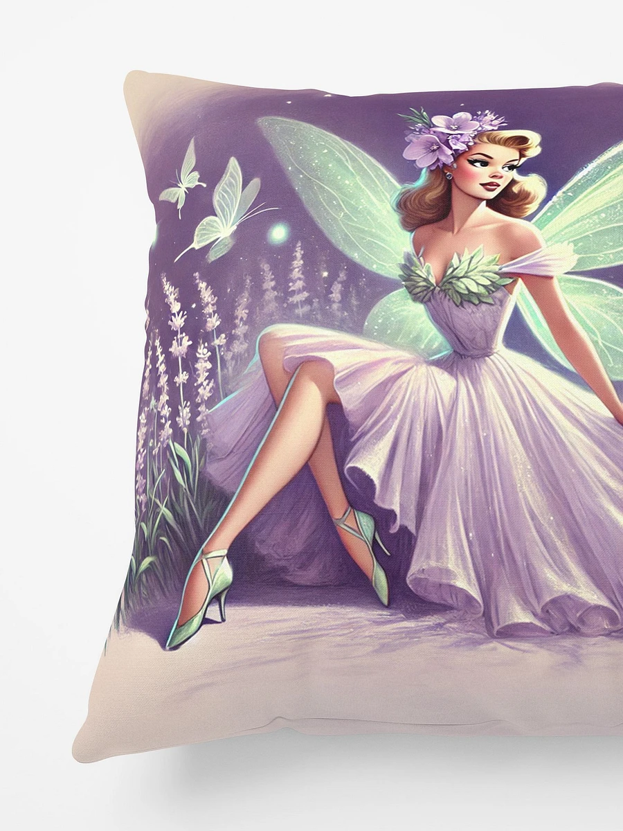 Lavender Fairy in a Meadow Pillow product image (4)