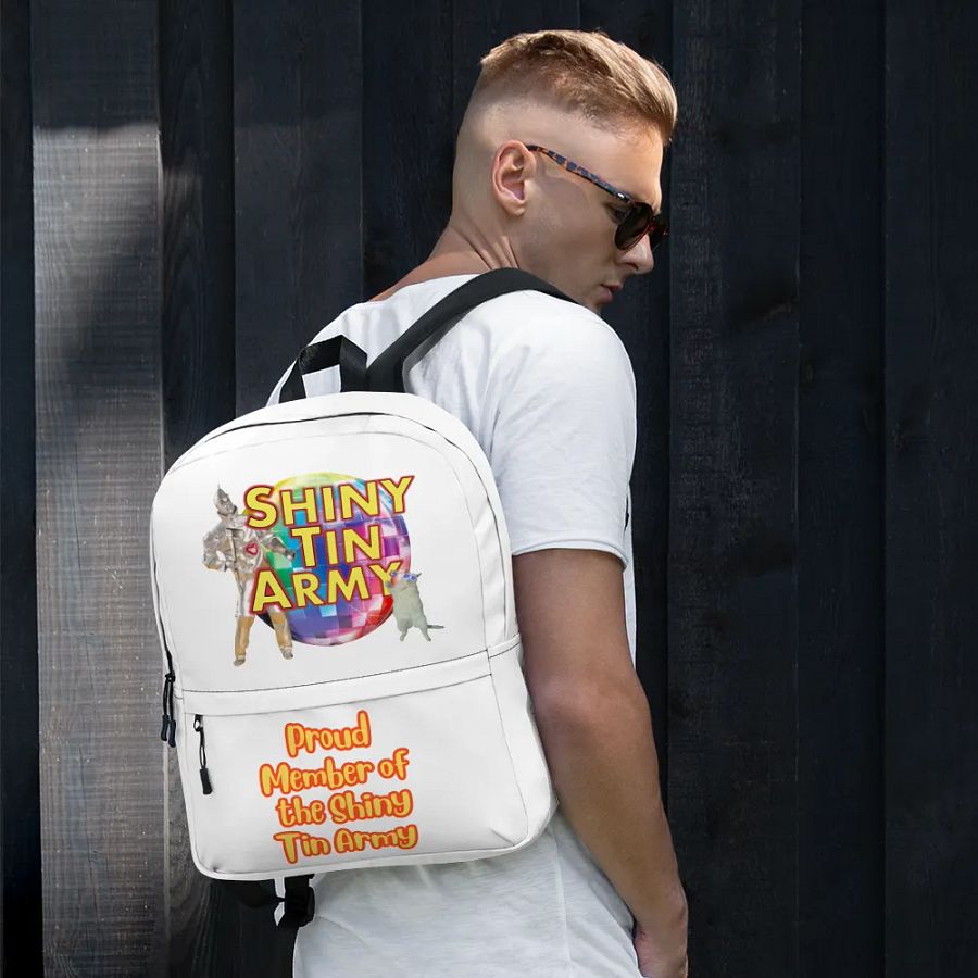 Shiny Tin Army Backpack product image (3)