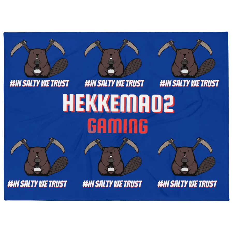 HEKKEMA02 X SALTY- Throw Blanket product image (1)
