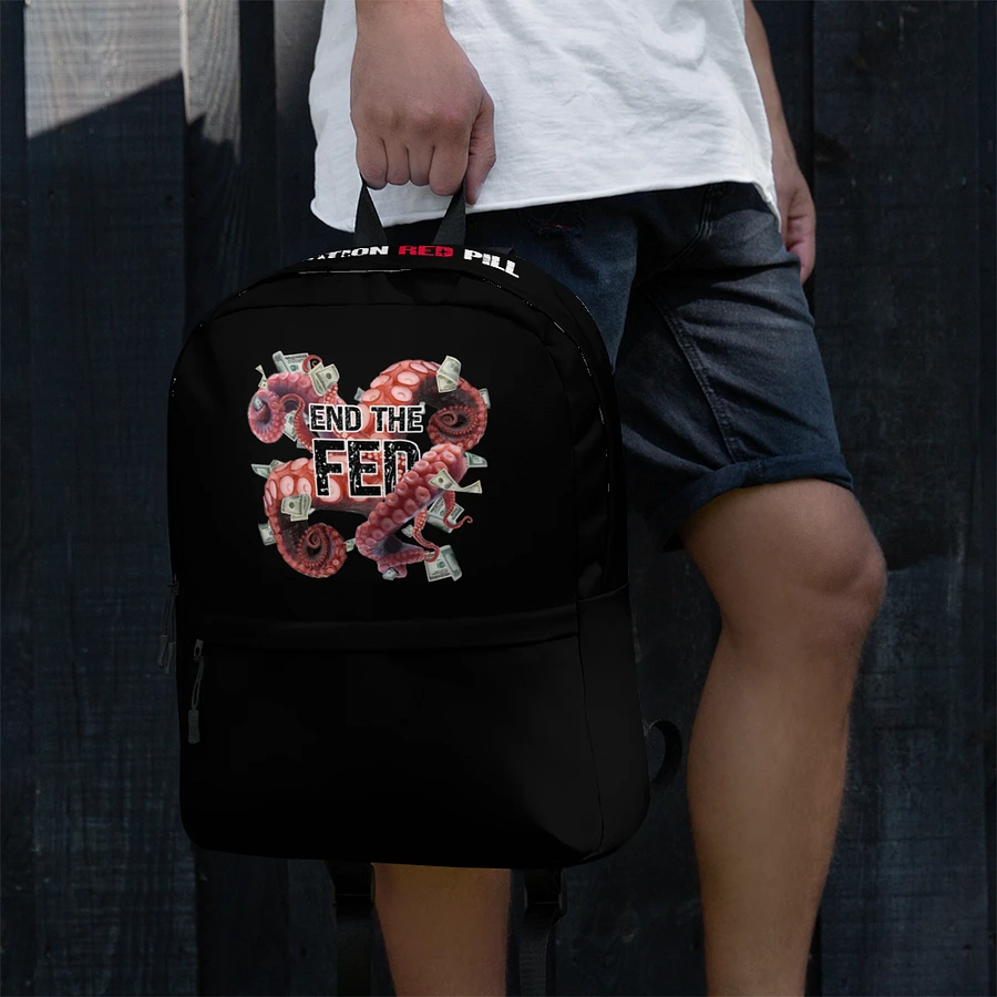 “End The Fed” Backpack product image (4)