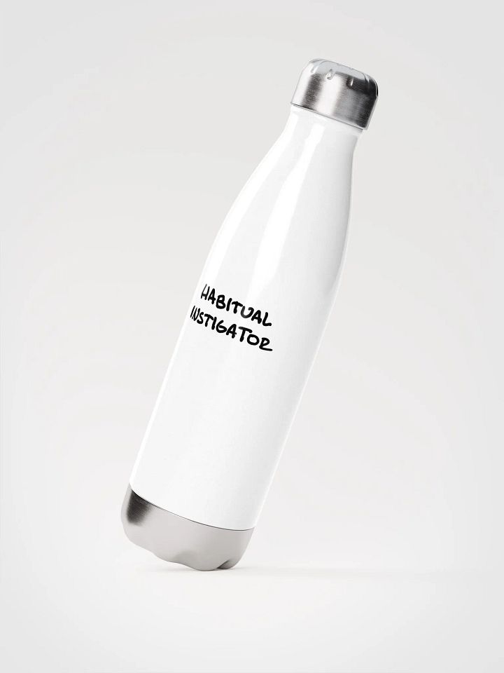 Habitual Instigator stainless steel water bottle product image (2)