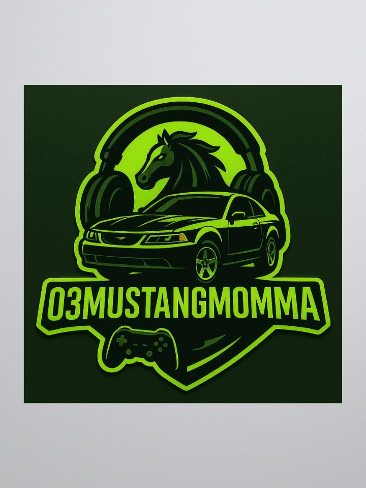 Momma Logo Sticker product image (1)