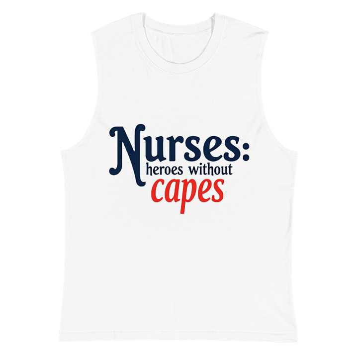Heroic Nurses Muscle Tank product image (2)
