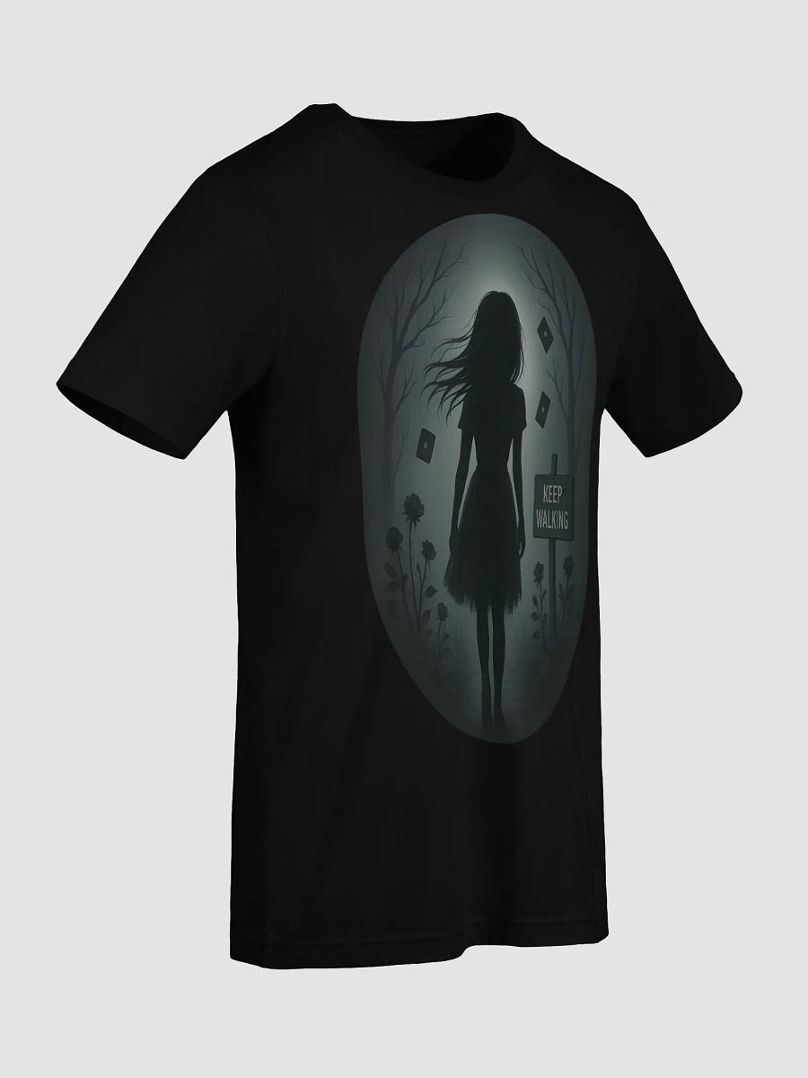 Mystic Teal Forest T-Shirt – Dark Aesthetic Fashion product image (9)