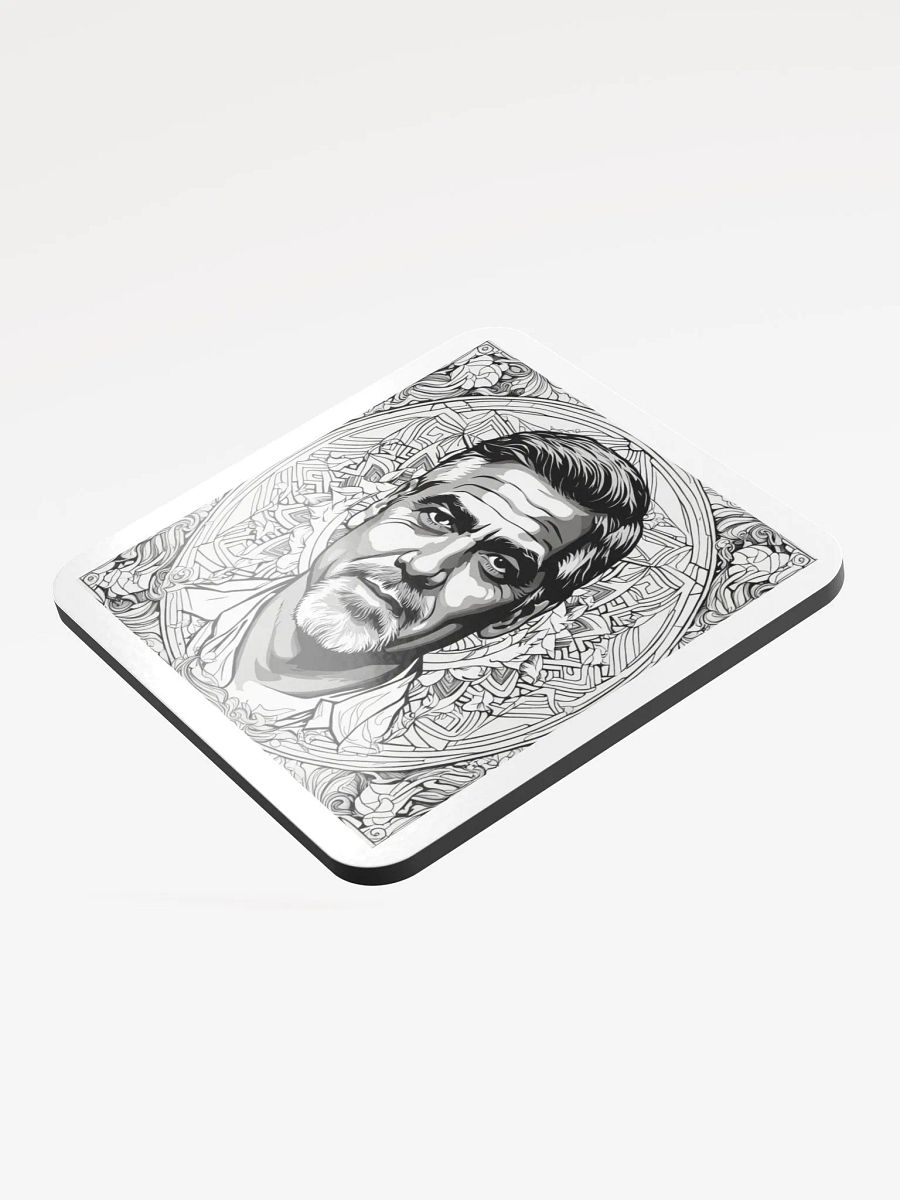 Geometric Portrait Cork Coaster Set product image (3)