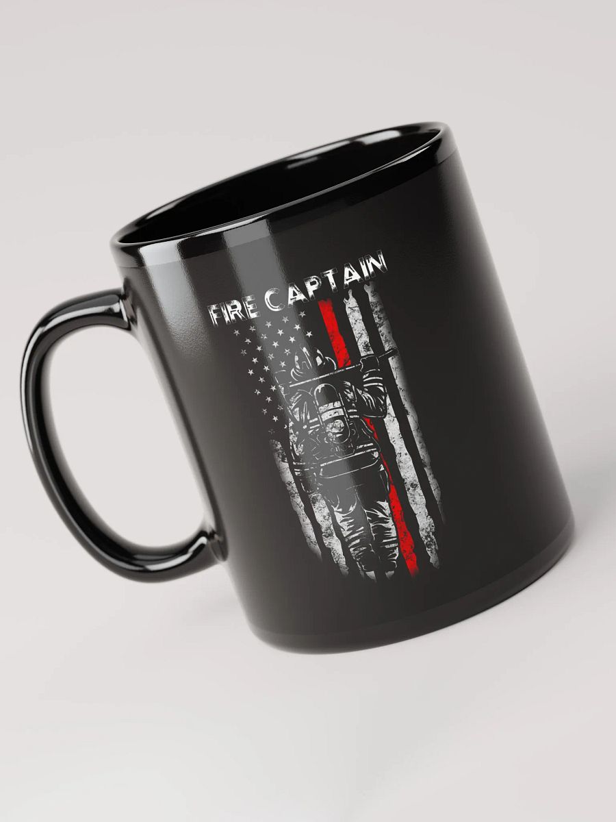 Fire Captain Fire Department - Black Mug product image (1)