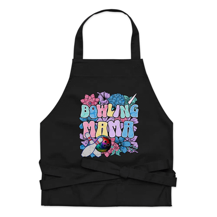 Bowling Mama Fun Organic Cotton Apron product image (1)