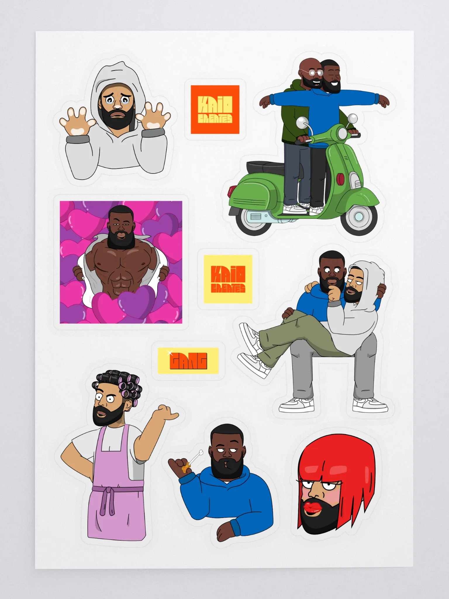 SNG Sticker Sheet #3 product image (3)