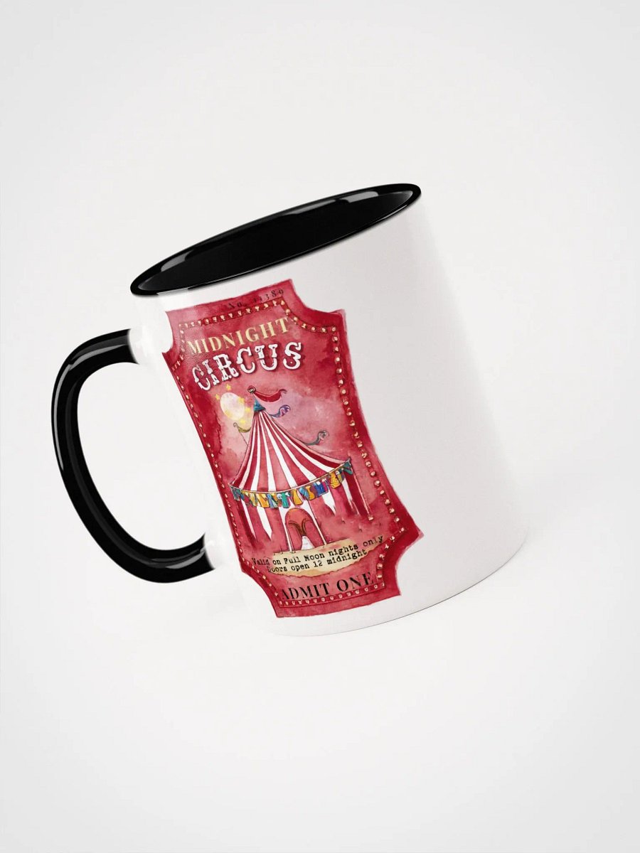 Midnight Circus Ticket Ceramic Mug | 11oz & 15oz | Vintage-Inspired Drinkware product image (3)