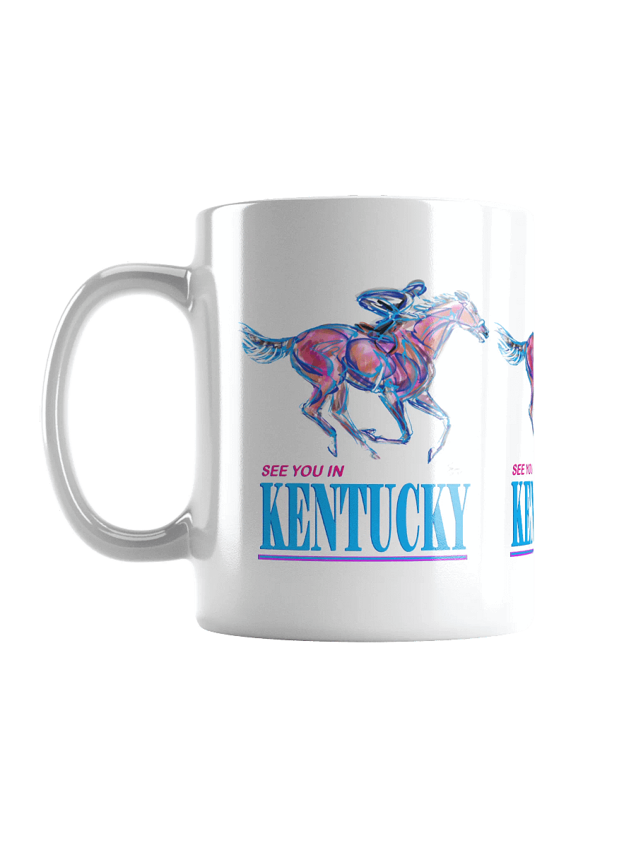 Kentucky Bound-Horse Racing Ceramic Mug product image (17)