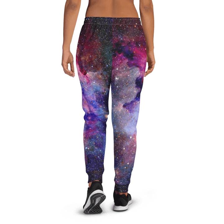 Jogginghose mit Allover-Print für Damen, Galaxy product image (1)