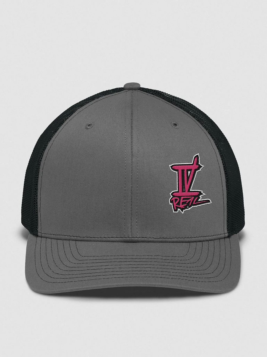 IVREAL Trucker Hat Pink Embroidered Logo product image (17)