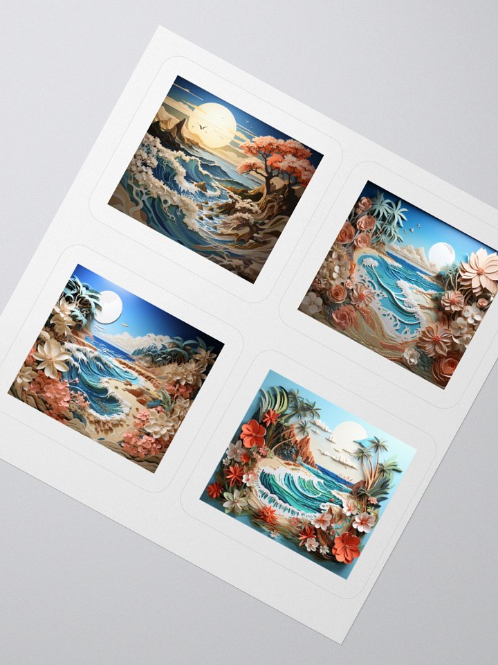 Coastal Dreams Vinyl Sticker Pack product image (6)