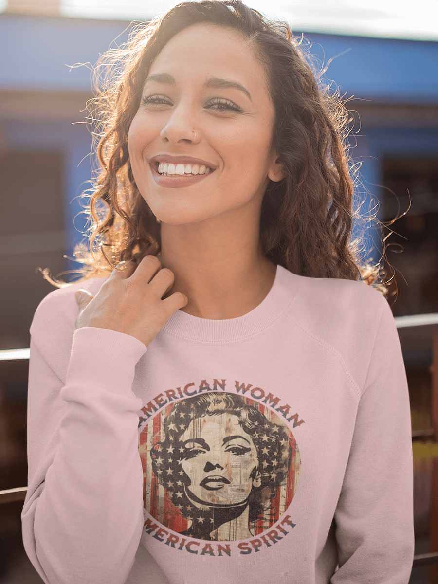 American Woman Crewneck Sweatshirt product image (49)