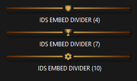 Goldish Embed Divider Bars Pack product image (3)
