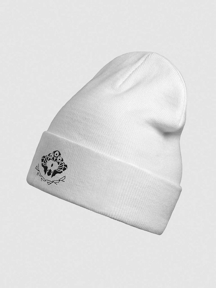Eye of The Void Beanie White Chroma product image (2)