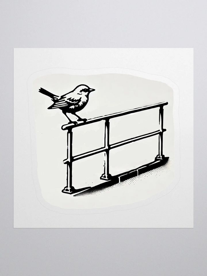 Railbird Vinyl Sticker (Indoor Use) product image (1)