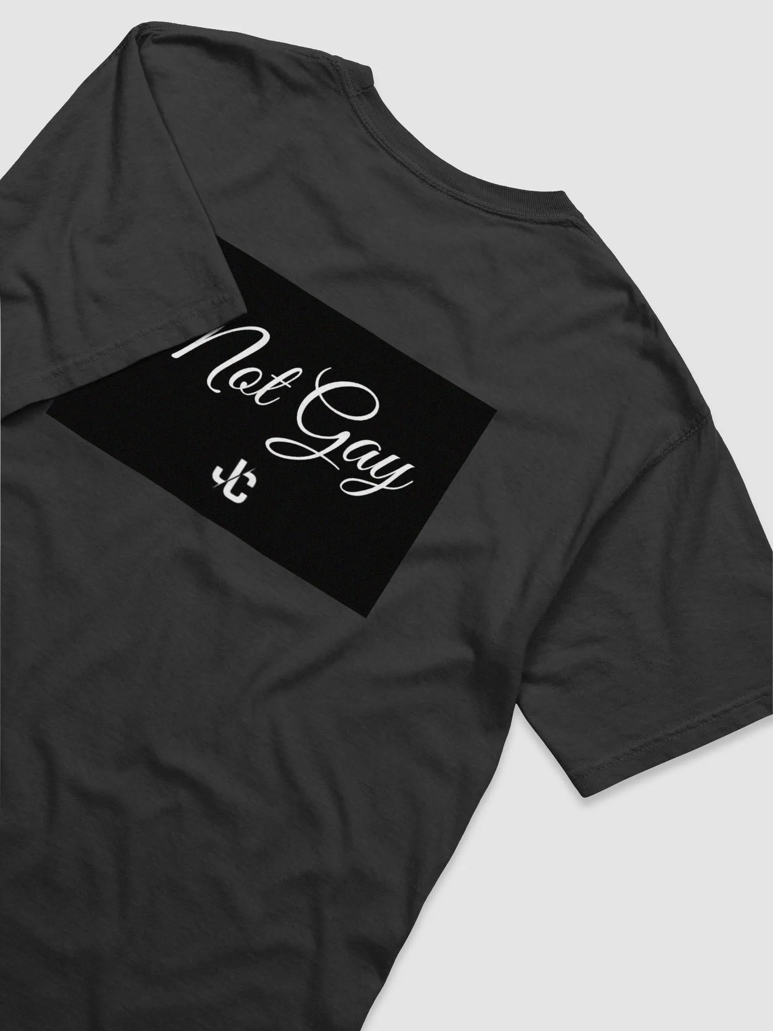 JC not gay t-shirt product image (4)